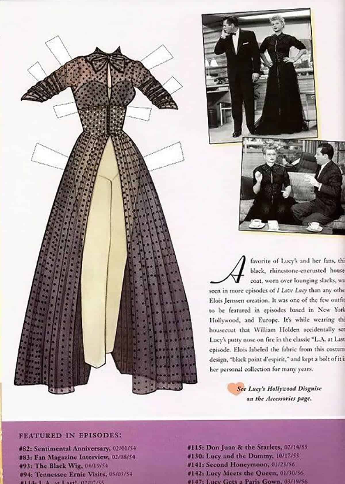 I Love Lucy Hostess Gown