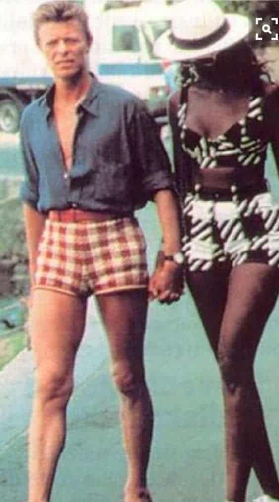 David Bowie in Hot Pants